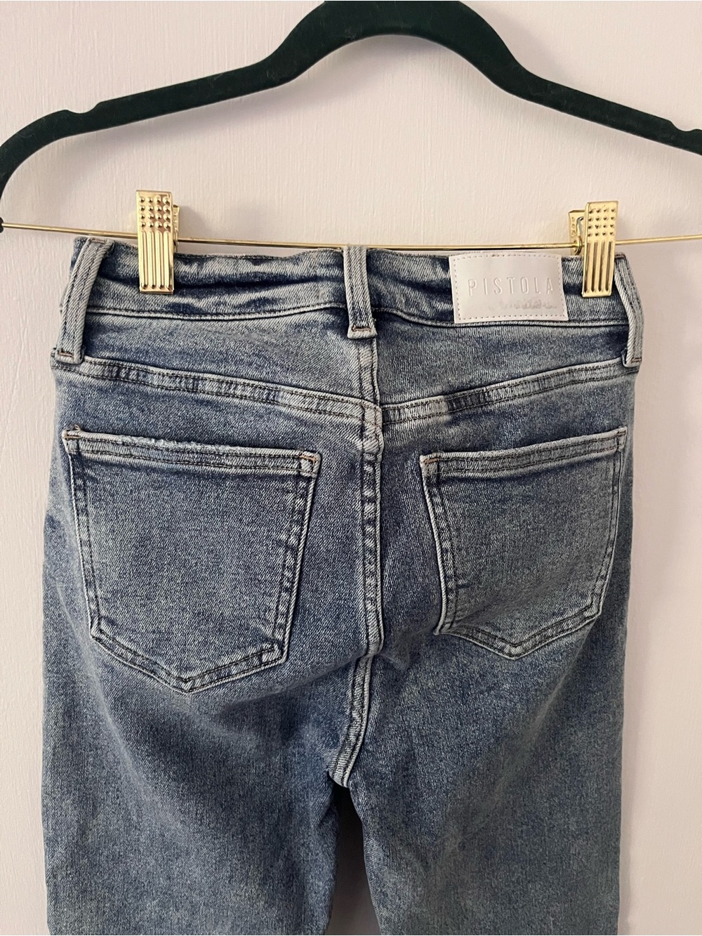Pistola Light Wash Bootcut Jean Mid Rise Size 24 - Picture 4 of 12